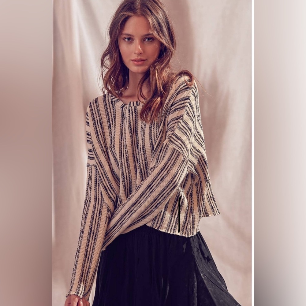 Storia Long Sleeve Shirt | Size Small | Women’s | Striped